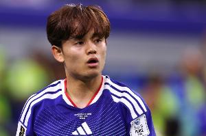 久保建英：本次世界杯之旅留下遗憾，期待4年后带队走到最后