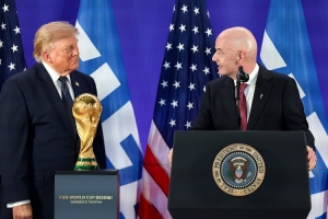 美国足球协会高层称：特朗普为世界杯留下道德污点，因凡蒂诺过于谦卑