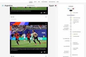 FIFA官网公布:埃及被吹进球,齐库脱衣庆祝的黄牌已撤销
