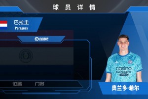 巴拉圭门将希尔集锦：近2米高的长人门神 出击果断&门线能力优秀