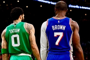 NBA历史第五多双人组同场各得25+分！双探花113次对决