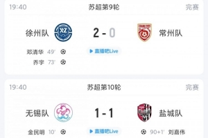 争议判罚成转折？无锡与盐城激战平局，常州不敌徐州无缘榜首