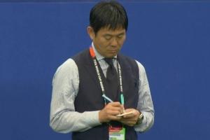 森保一谈笔记内容：记录优劣之处，与助教球员交流